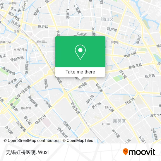 无锡虹桥医院 map