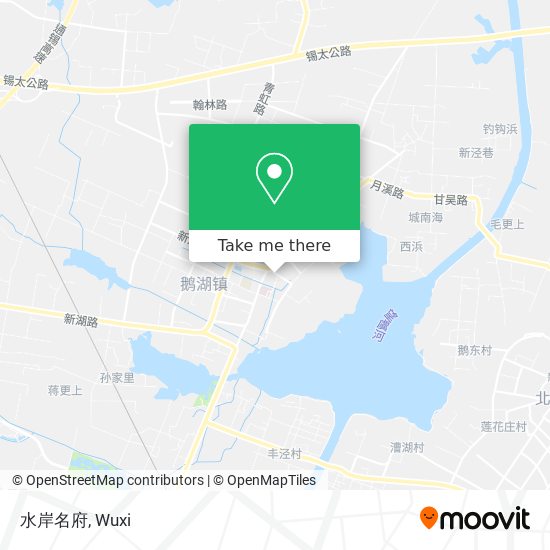水岸名府 map