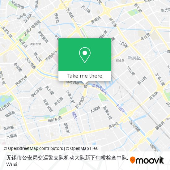 无锡市公安局交巡警支队机动大队新下甸桥检查中队 map
