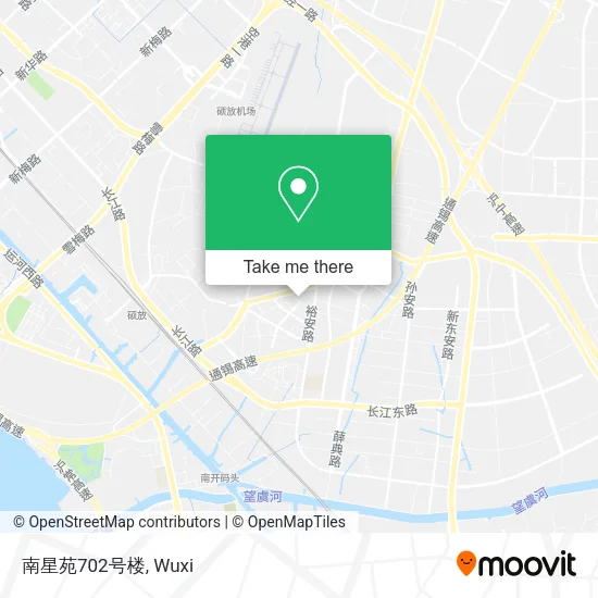 南星苑702号楼 map