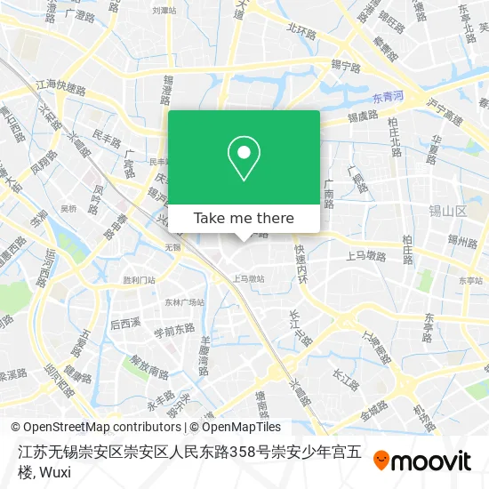 江苏无锡崇安区崇安区人民东路358号崇安少年宫五楼 map
