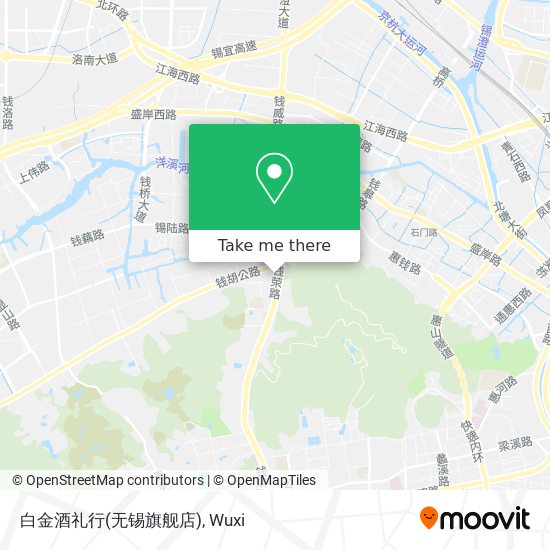 白金酒礼行(无锡旗舰店) map