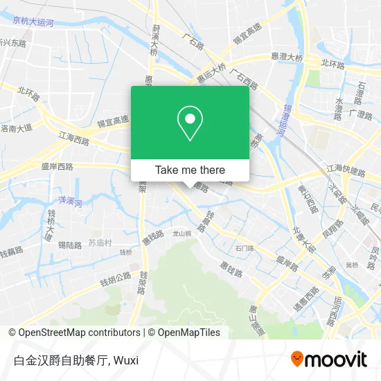 白金汉爵自助餐厅 map
