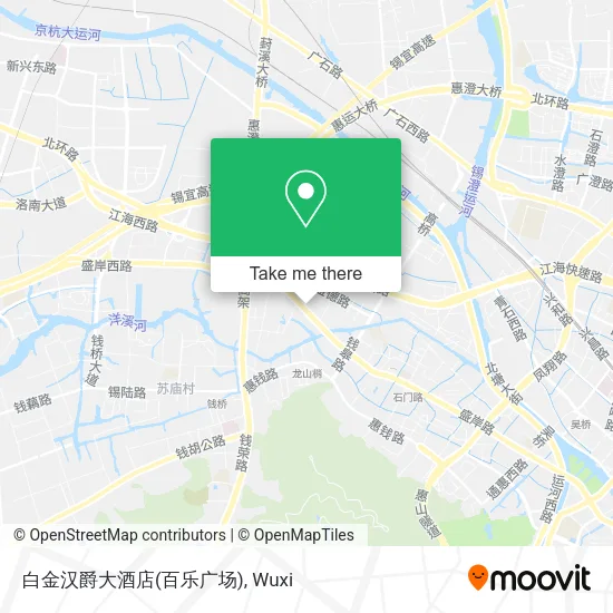 白金汉爵大酒店(百乐广场) map