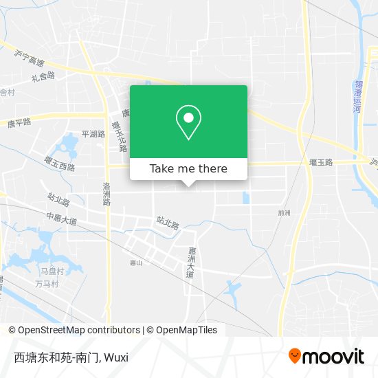 西塘东和苑-南门 map