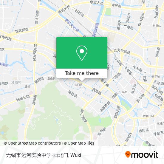 无锡市运河实验中学-西北门 map