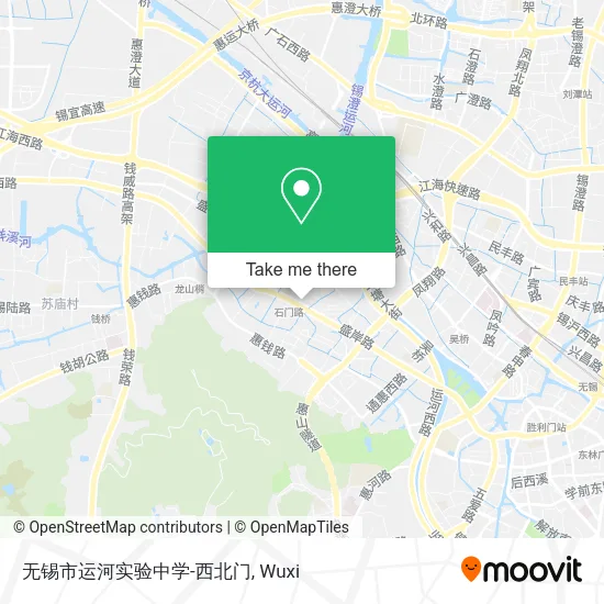 无锡市运河实验中学-西北门 map