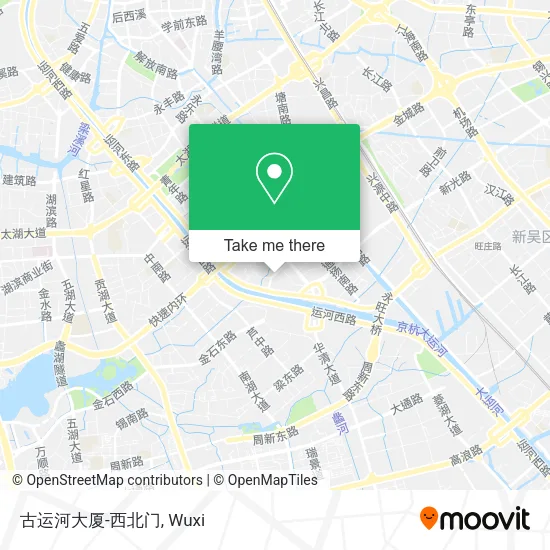 古运河大厦-西北门 map