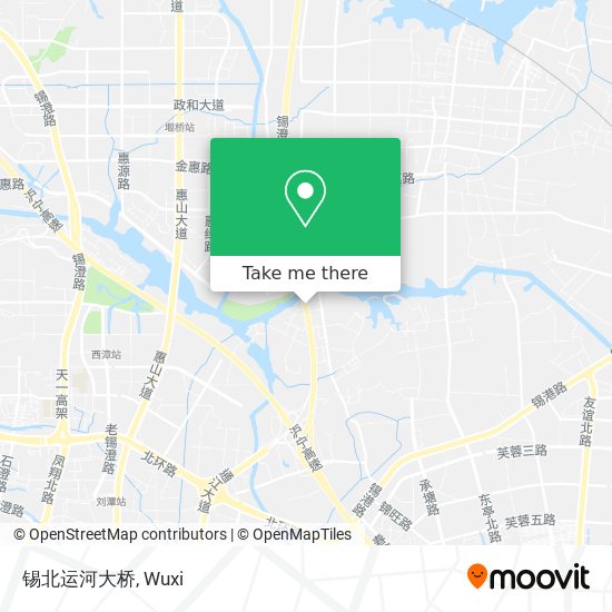 锡北运河大桥 map