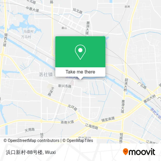 浜口新村-88号楼 map