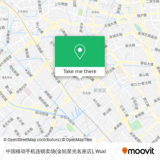 中国移动手机连锁卖场(金轮星光名座店) map