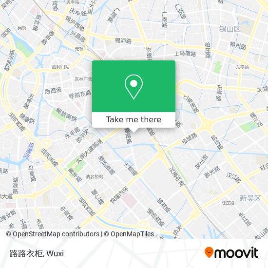 路路衣柜 map