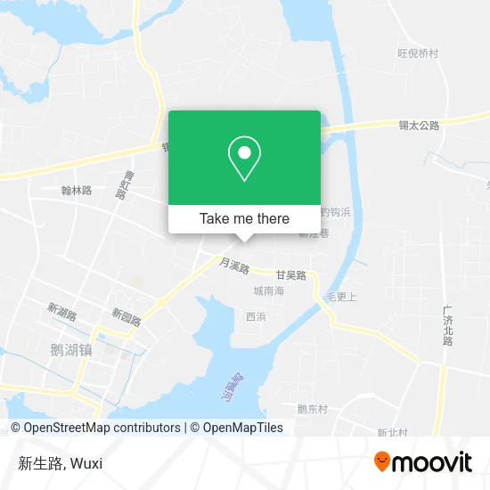 新生路 map