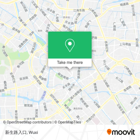 新生路入口 map