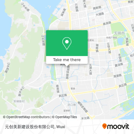 元创美新建设股份有限公司 map