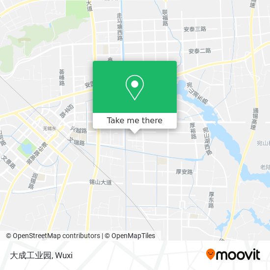 大成工业园 map