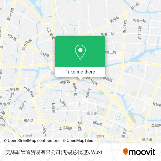 无锡新崇通贸易有限公司(无锡总代理) map