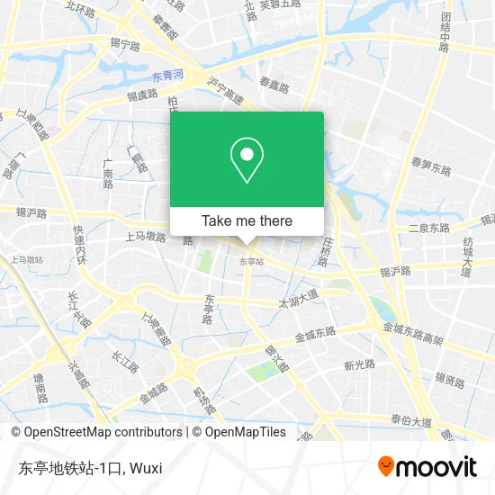 东亭地铁站-1口 map