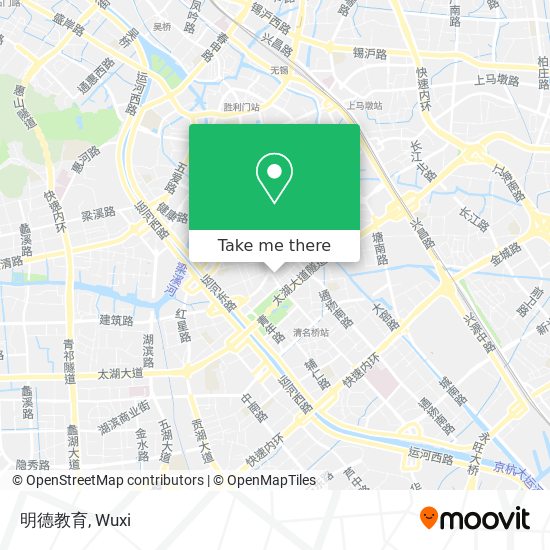 明德教育 map