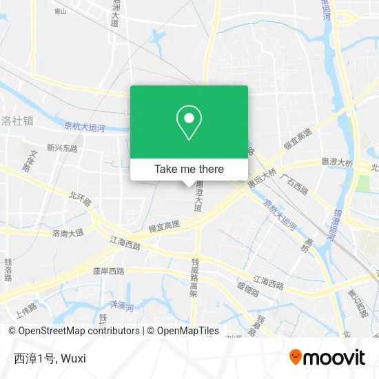 西漳1号 map