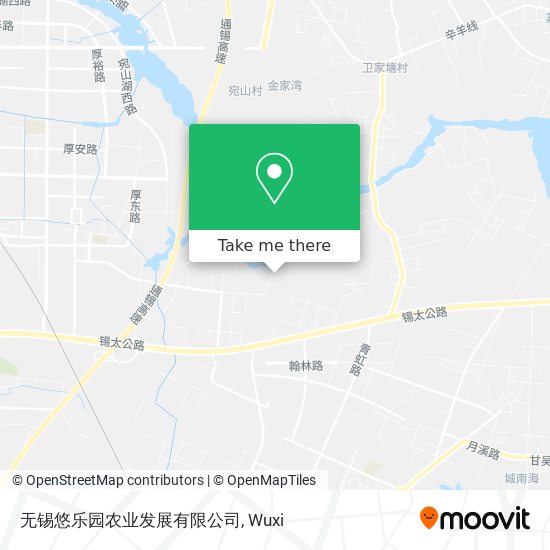 无锡悠乐园农业发展有限公司 map