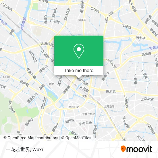 一花艺世界 map