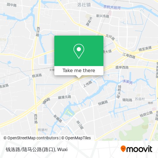钱洛路/陆马公路(路口) map