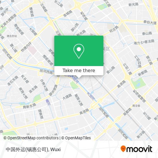 中国外运(锡惠公司) map
