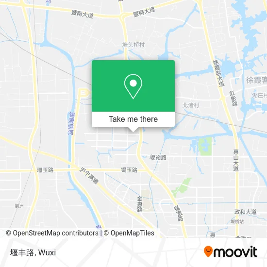 堰丰路 map