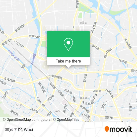 丰涵面馆 map
