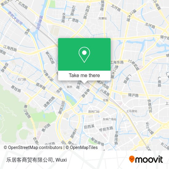 乐居客商贸有限公司 map