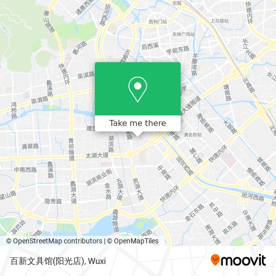 百新文具馆(阳光店) map