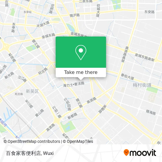 百食家客便利店 map