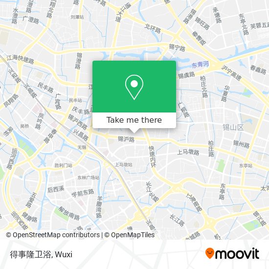 得事隆卫浴 map