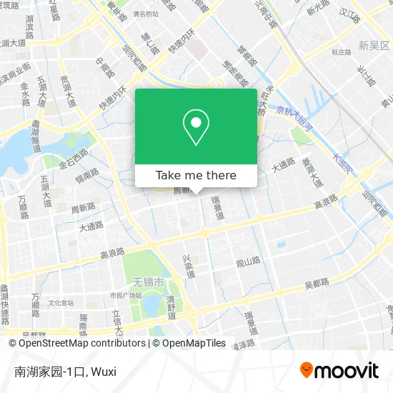 南湖家园-1口 map