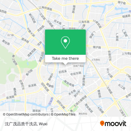 沈广茂品质干洗店 map