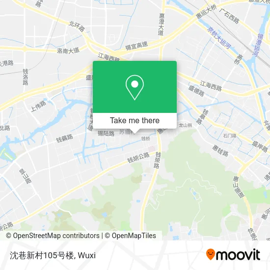 沈巷新村105号楼 map