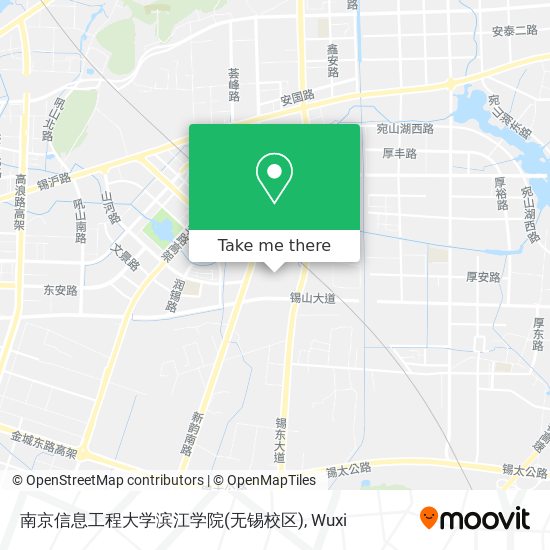 南京信息工程大学滨江学院(无锡校区) map