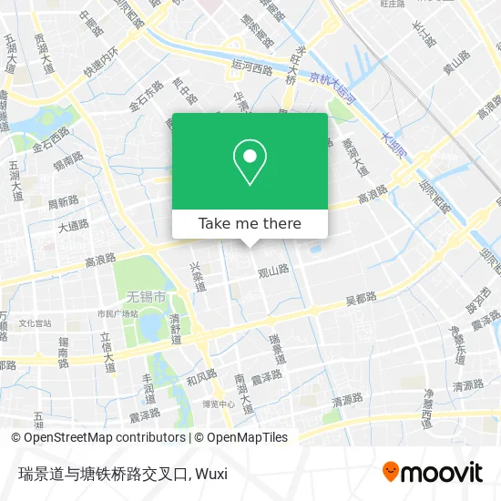 瑞景道与塘铁桥路交叉口 map