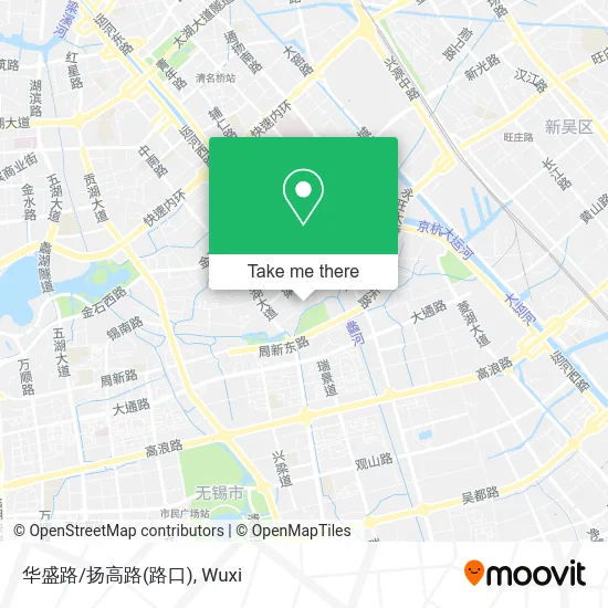 华盛路/扬高路(路口) map