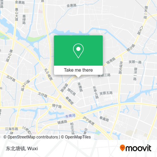 东北塘镇 map