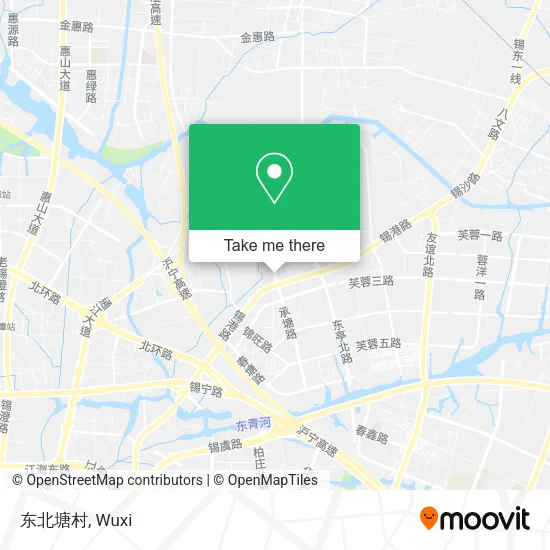 东北塘村 map
