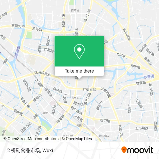 金桥副食品市场 map