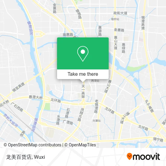 龙美百货店 map