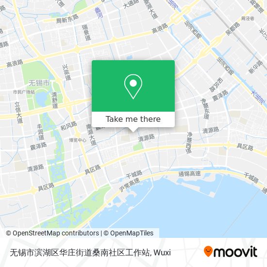 无锡市滨湖区华庄街道桑南社区工作站 map