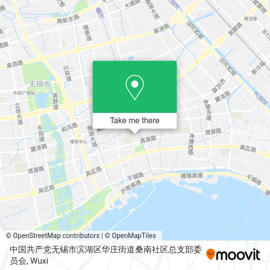 中国共产党无锡市滨湖区华庄街道桑南社区总支部委员会 map