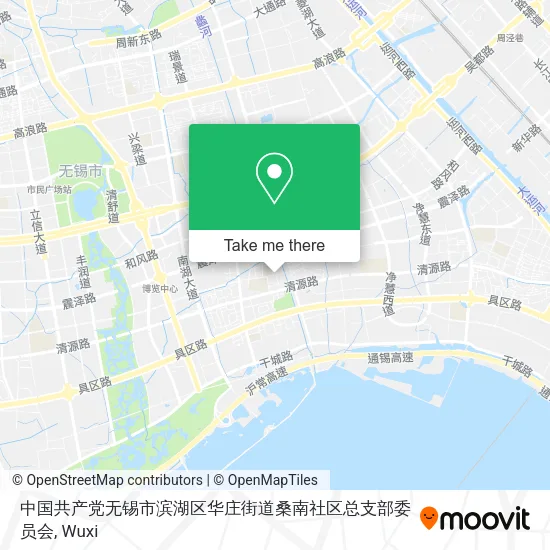 中国共产党无锡市滨湖区华庄街道桑南社区总支部委员会 map