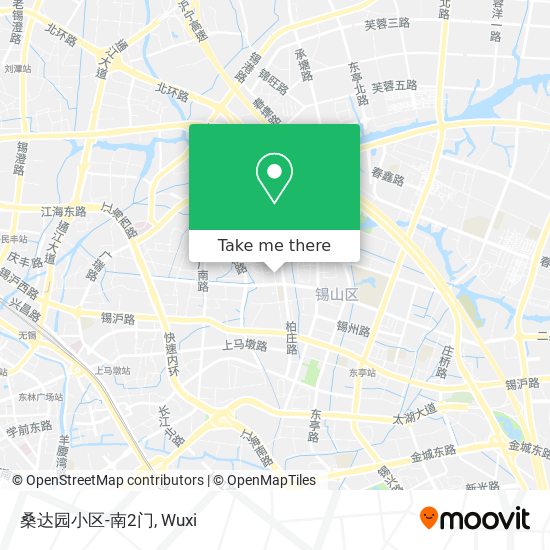 桑达园小区-南2门 map