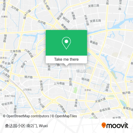 桑达园小区-南2门 map