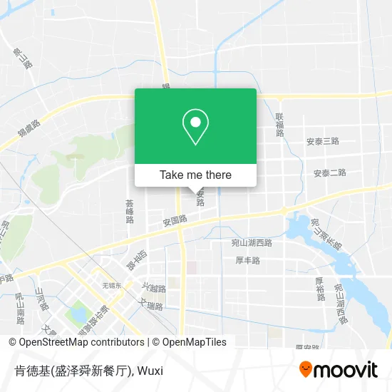 肯德基(盛泽舜新餐厅) map